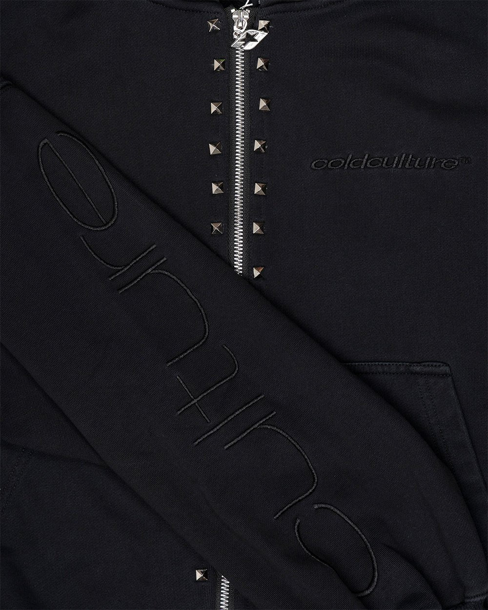 2010 ZIP HOODIE BLACK - Image 5