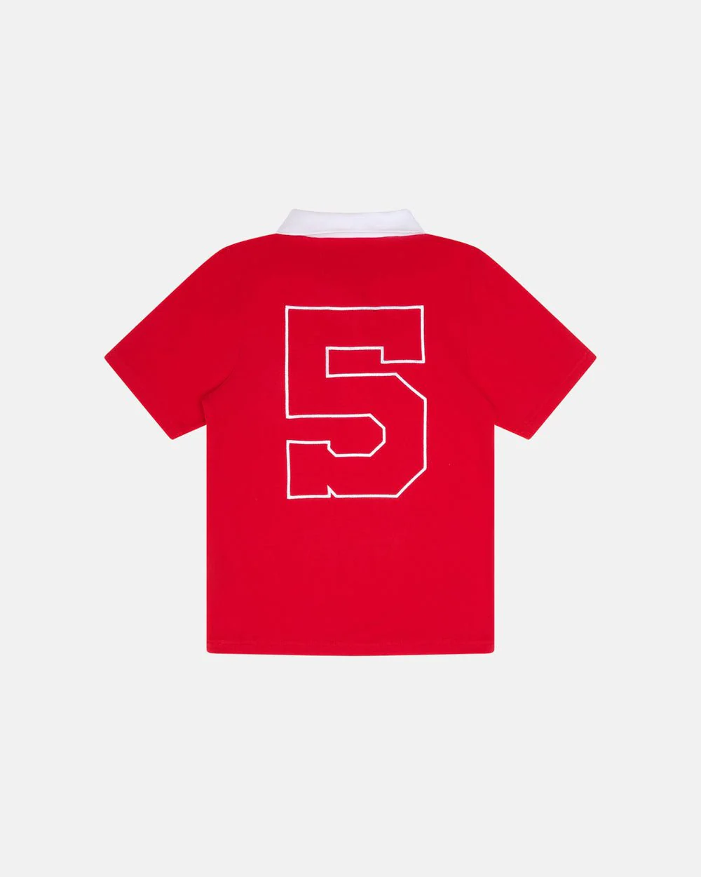 5th AURA SLIM POLO RED - Image 4