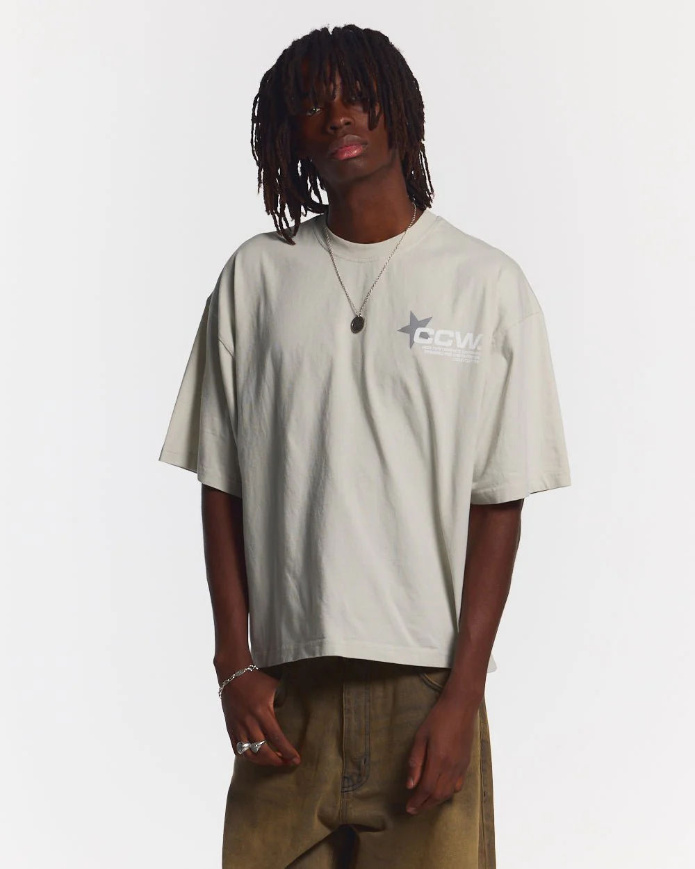 ASTRO TEE LIGHT GREY - Image 4