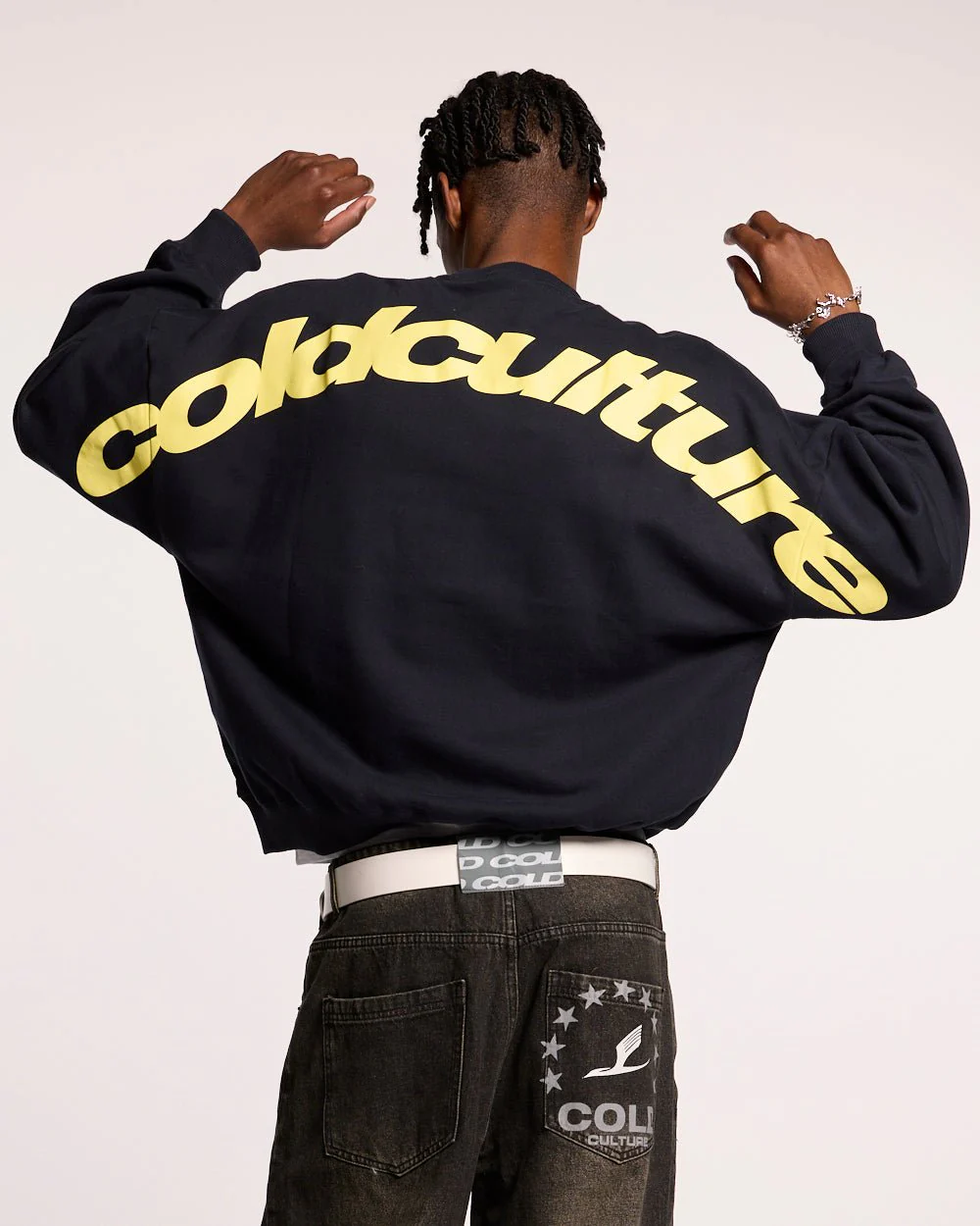 CURVED CREWNECK MIDNIGHT BLUE - Image 3