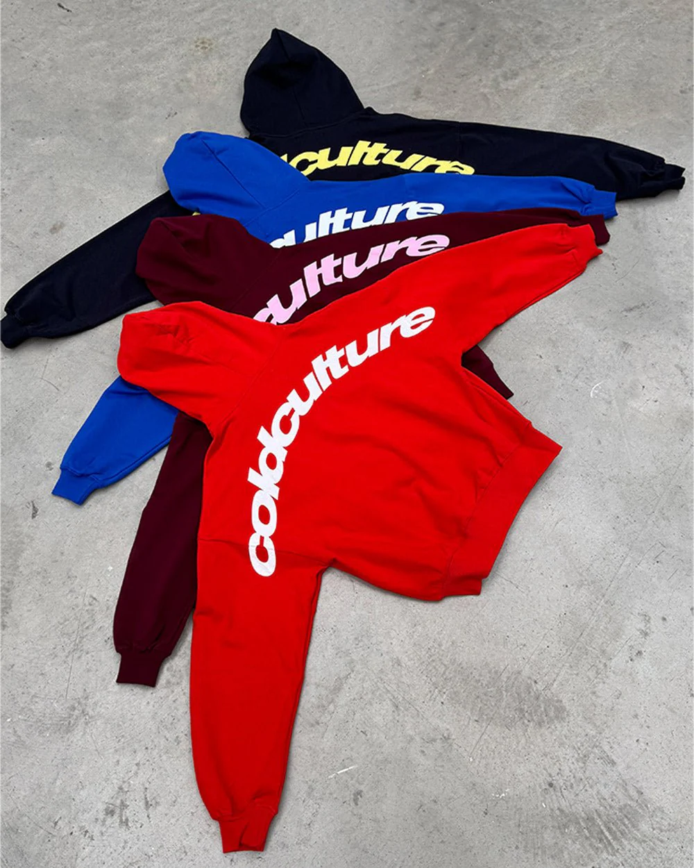 CURVED HOODIE MIDNIGHT BLUE - Image 8