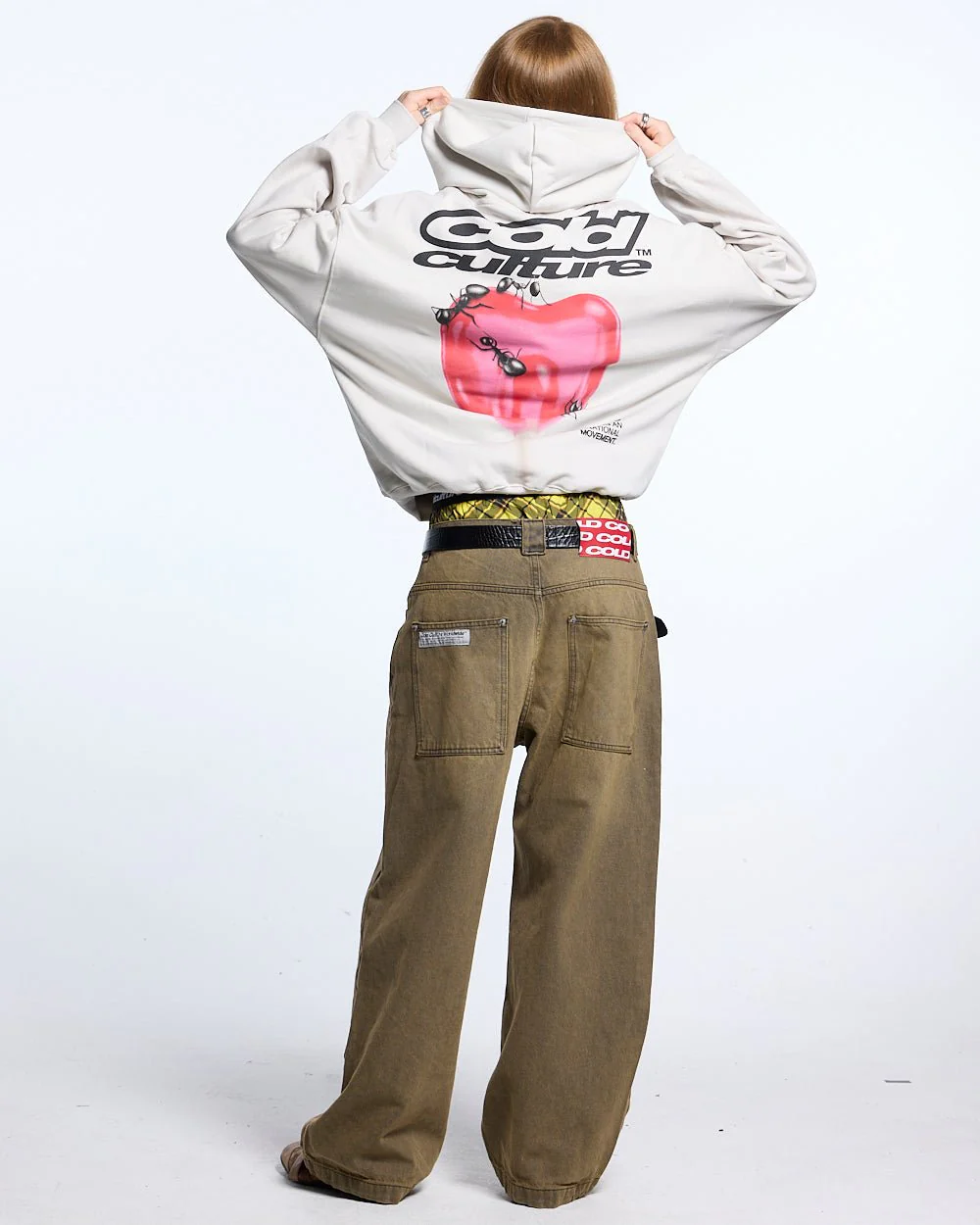 LOLLIPOP HOODIE LIGHT GREY - Image 5