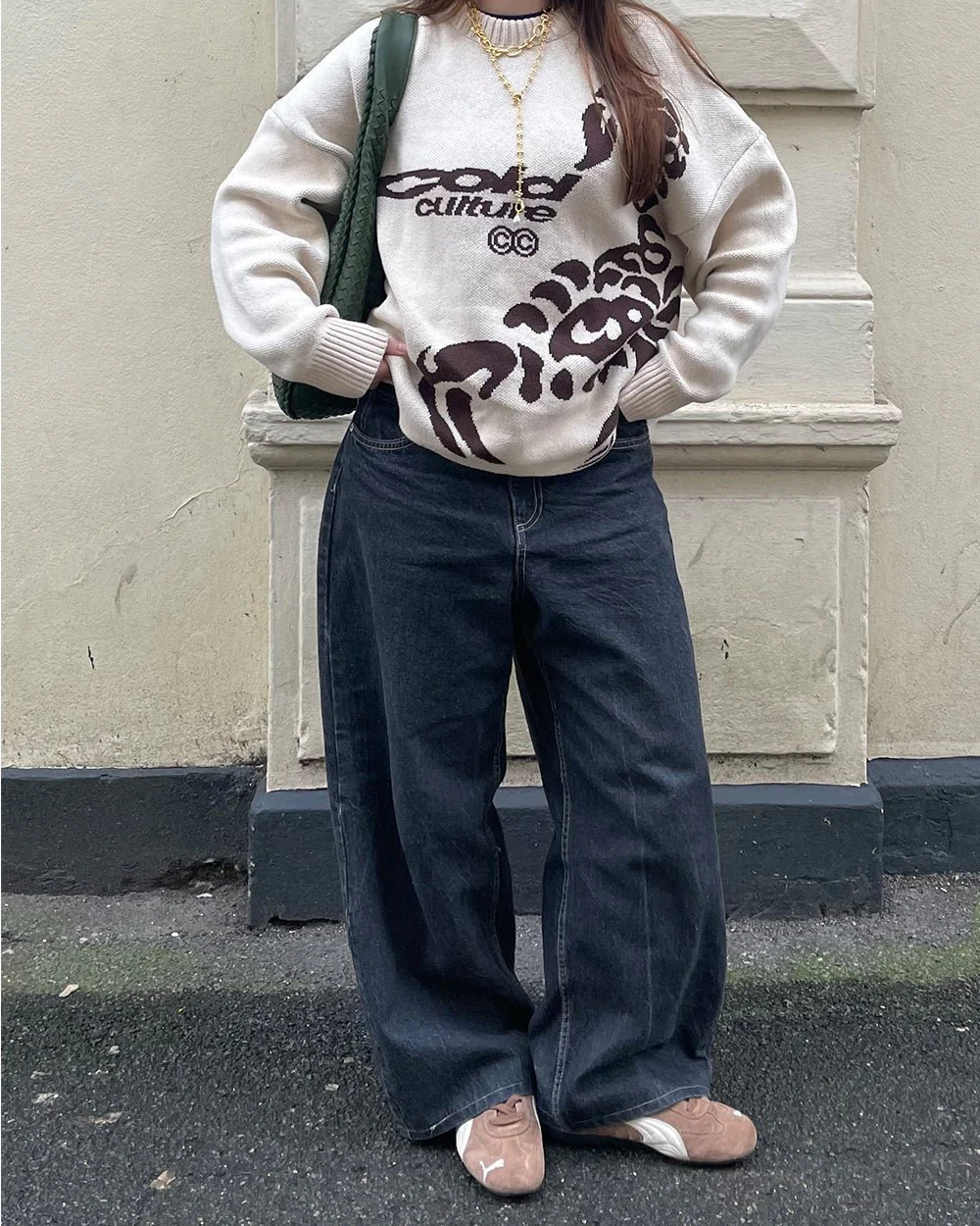 POISON KNIT CREAM AND BROWN - Image 7