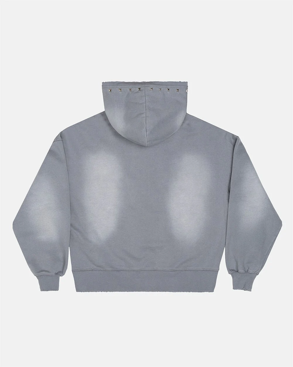 ROYAL ZIP HOODIE ANTARTIC GREY - Image 3