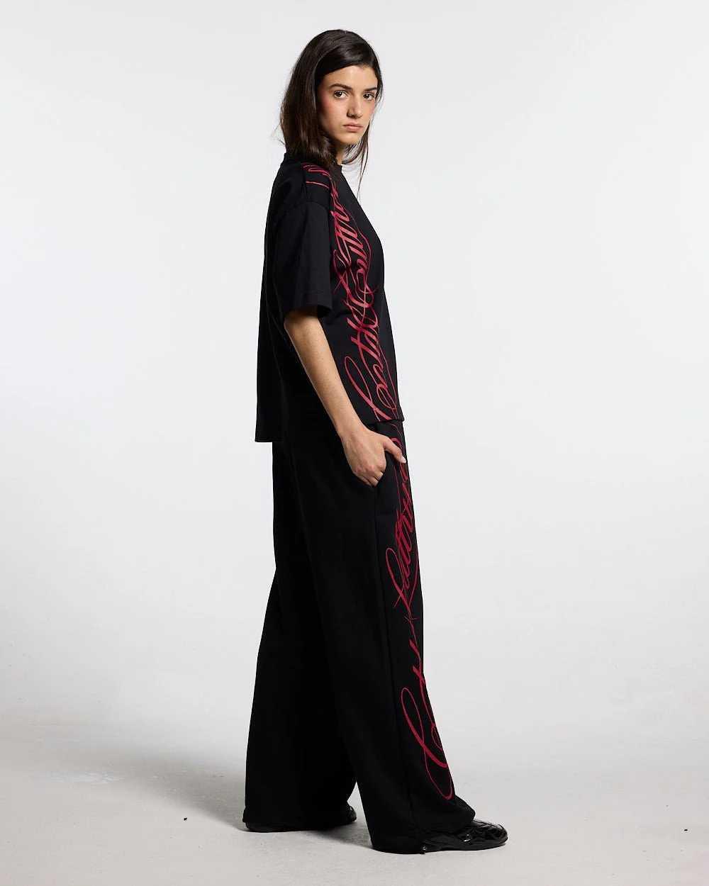 SCRIPT TEE BLACK - Image 5