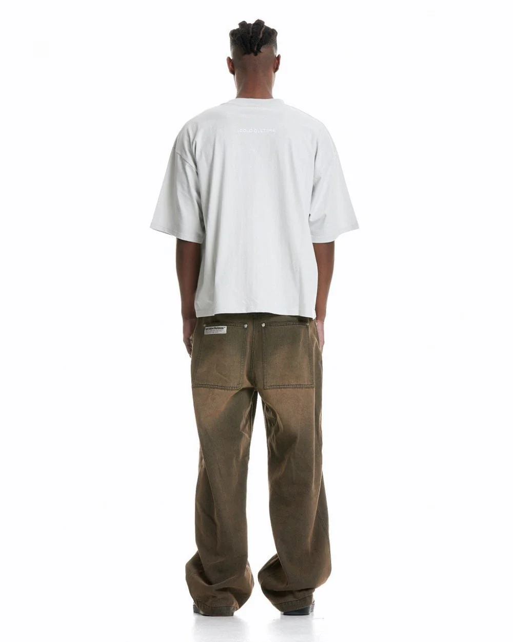 STARS TEE PALE GREY - Image 4