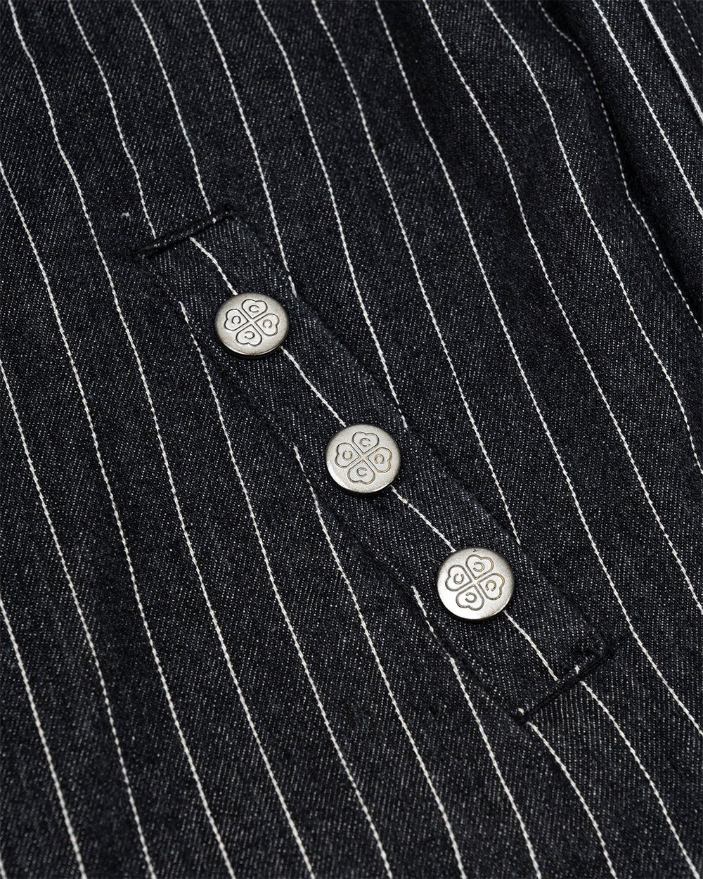 STRIPES CASINO JACKET NAVY - Image 5