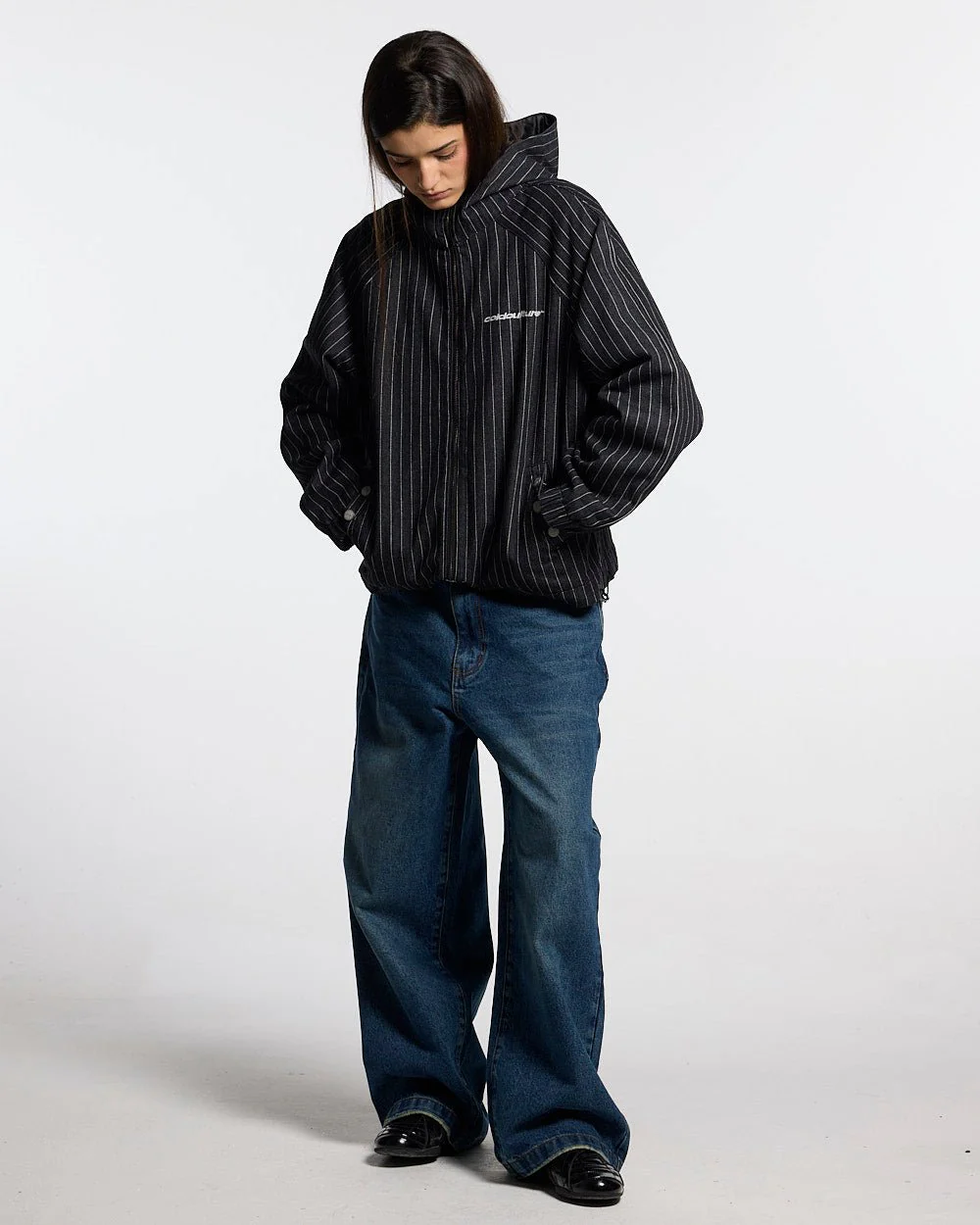 STRIPES CASINO JACKET NAVY - Image 6