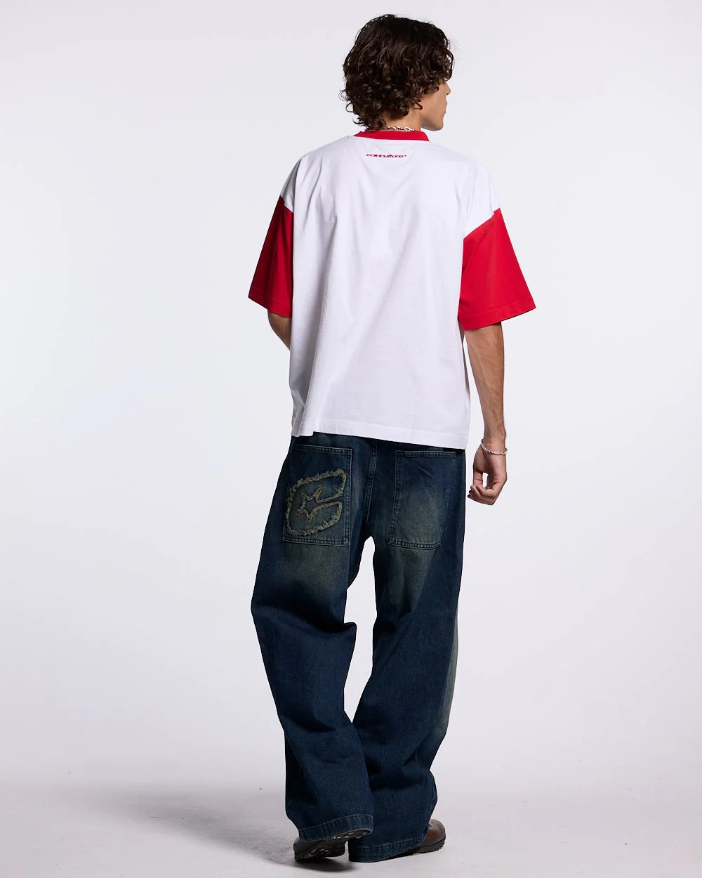 TEEN SPIRIT ERA TEE RED AND WHITE - Image 4