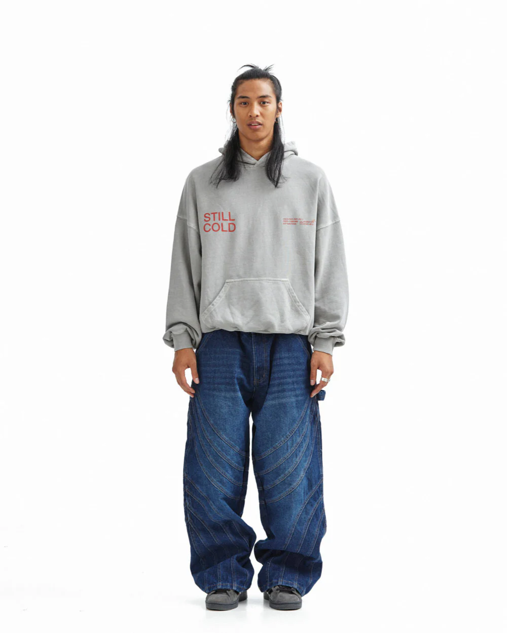 V1 MAZE PANTS FADED DENIM - Image 3